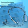 XY/060 Neck-Hanging Bluetooth Headset - Long Standby, Ideal for Running and Karaoke.