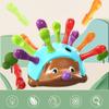 Сенсорные игрушки-ежики Игрушки для развития мелкой моторики для малышей и детей дошкольного возраста Сенсорные развивающие игрушки для путешествий для детей от 1 года до 4 лет