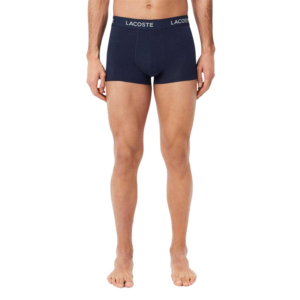 Lacoste Мужские эластичные хлопковые боксеры (Пакет из 3)