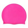 Men Silicone Waterproof Swimming Caps Ear Protection Solid Color Printed Swim Caps for Women and Child Pool Accesories
