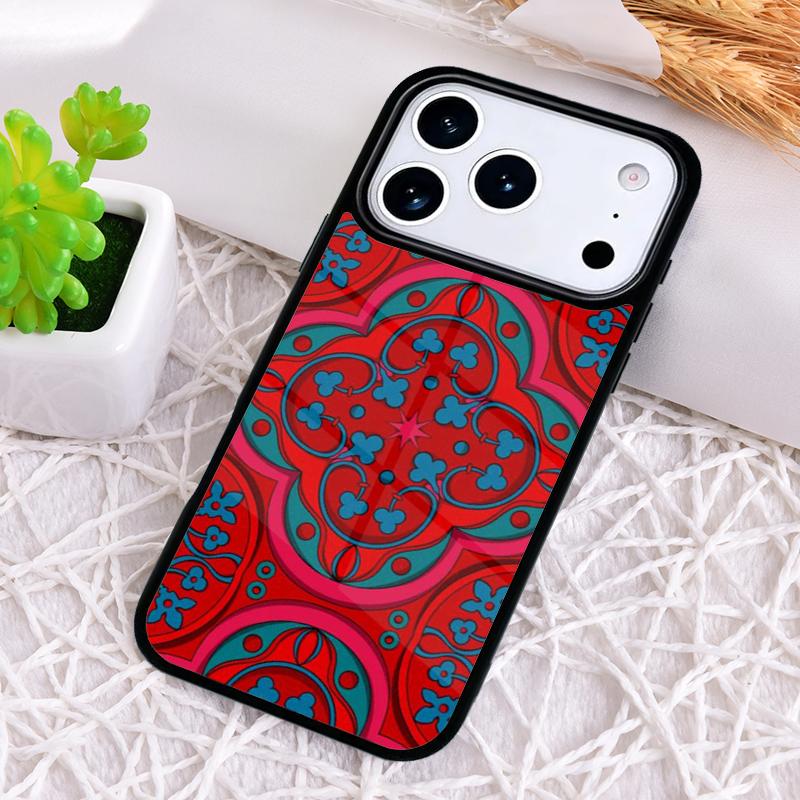 Ударопрочный чехол для телефона с узором марокской мозаики для iPhone 17 Air 16e 15 11 12 14 13 Pro Max Чехол Coque