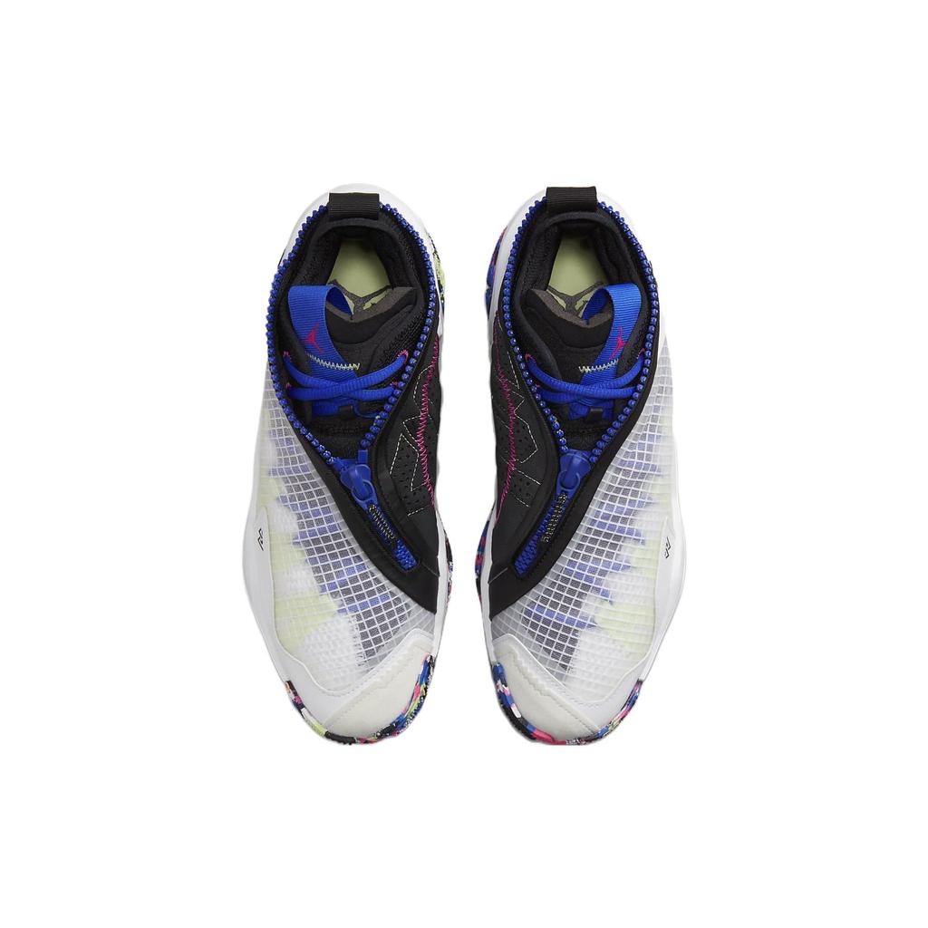 Кроссовки Air Jordan Why Not Zer0.6 Белые Мультицветные Унисекс Light-Liquid-Lime Pink-Blast Black DO7189-101