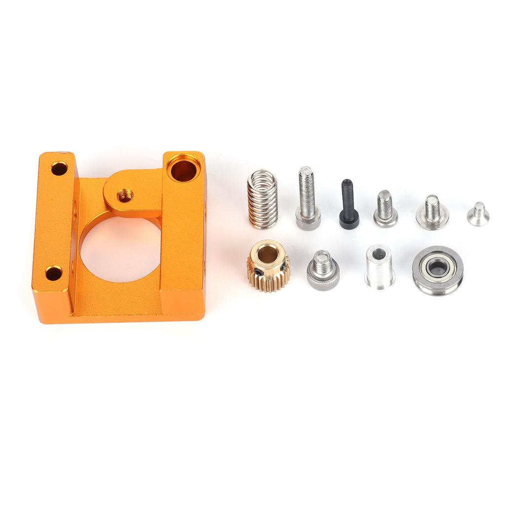 Extruder Bracket Aluminum Block Oxidation Sandblasting Extruders Mounting Block for 3D Printers