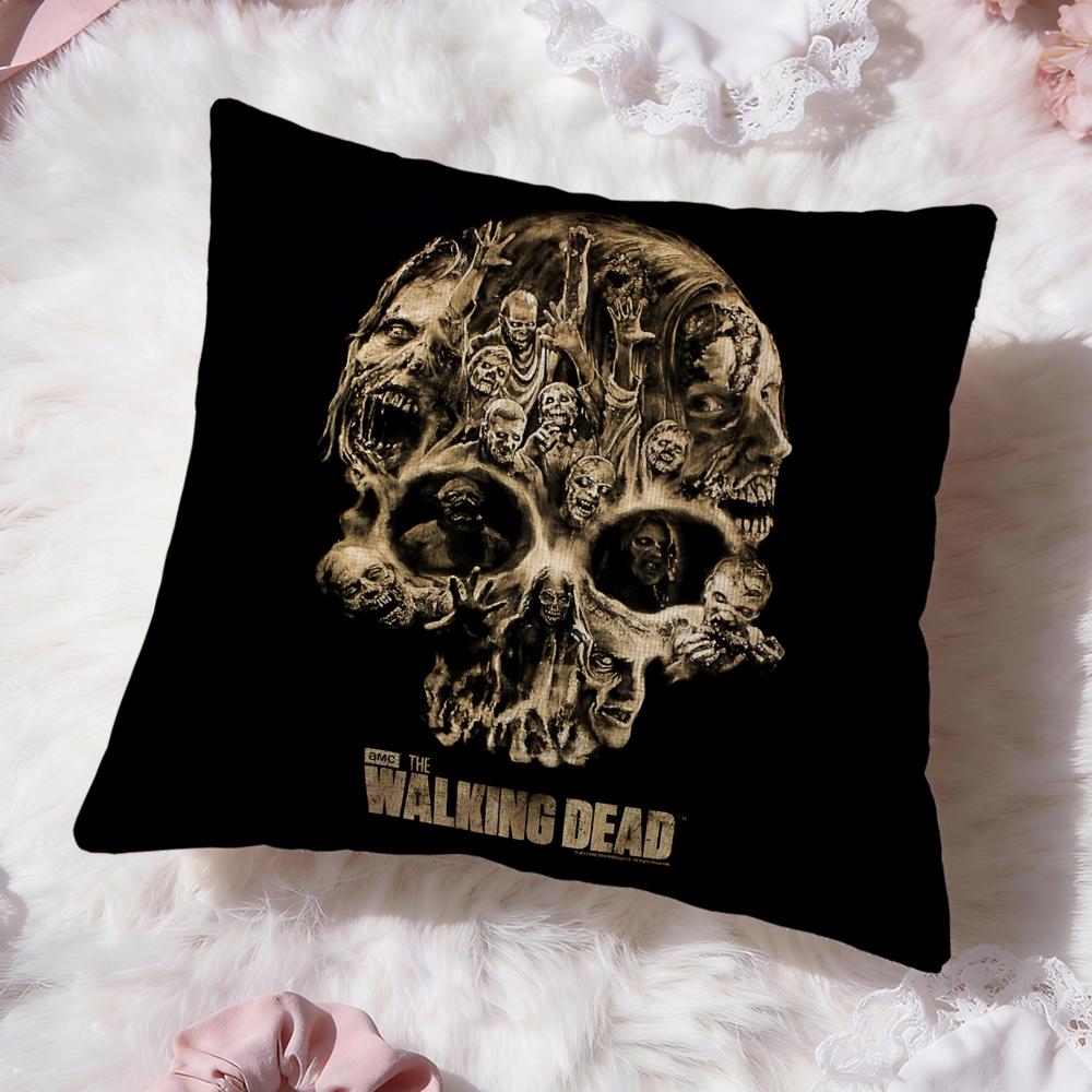 Чехол на подушку The W-walking dead Премиум Комфорт Двусторонний Чехол для Подушки - Дизайн "Два в Одном" для Любой Комнаты и Салона Автомобиля