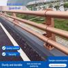 Q235 Carbon Steel Powder-Coated Anti-Collision Bridge Guardrail for Road and River Landscape Lighting Isolation
