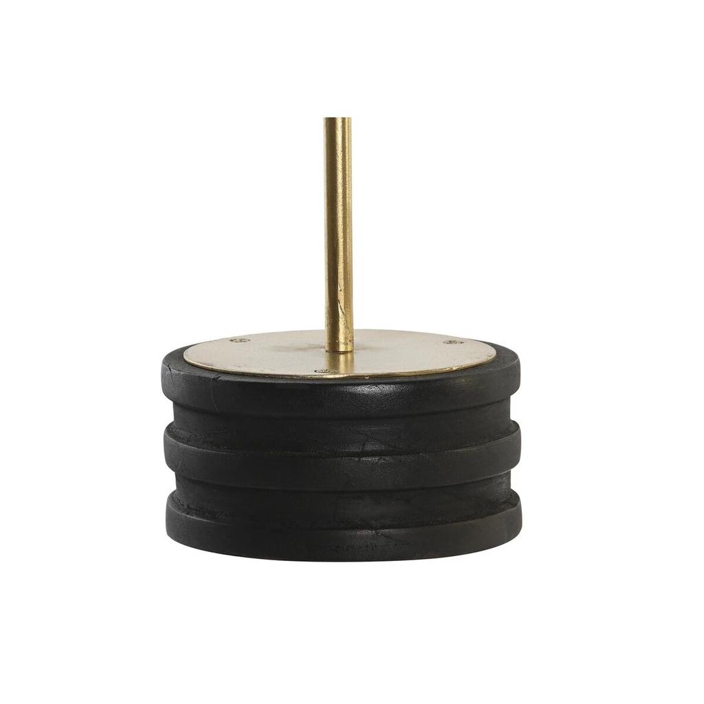 Глобус DKD Home Decor Черный Золотой Металл Древесина манго 24 x 20 x 52 см