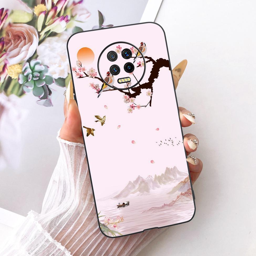 For Infinix Note 7 Case Cover Cute Cat Fashion Butterfly Funny Painted Silicone Phone Casing For Infinix X690B X690
