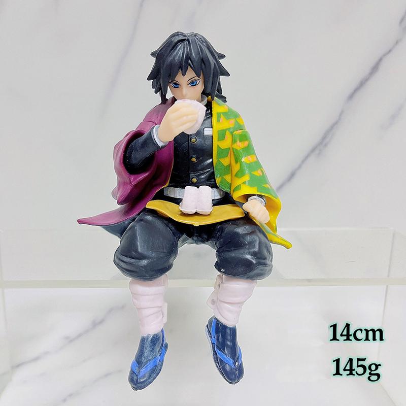 14 см аниме-фигурка Demon Slayer Kimetsu no Yaiba, фигурка Nezuko/Tanjirou/Zenitsu/Inosuke/Sinobu/Miritsu, фигурка куклы, игрушки