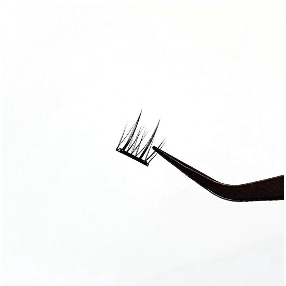 Reusable Adhesive False Eyelashes Wispy False Eyelash Clusters Self-adhesive Lash Clusters Makeup