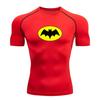 Men's Quick Dry Compression Fitness T-shirt, Breathable Stre