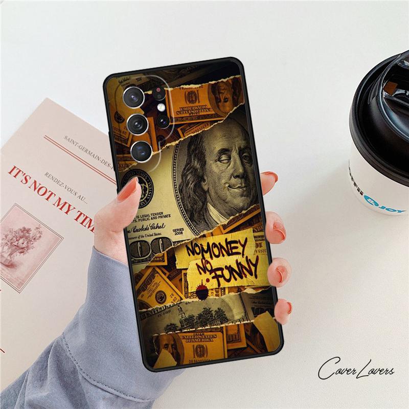 Доллары Деньги чехол для телефона Для Samsung Galaxy S24 S25 S23 S22 Ultra Note 10 20 Plus S20 S21 FE Cover