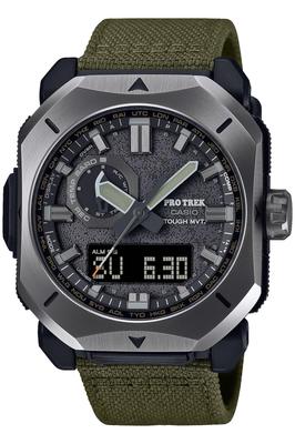 Casio PRO TREK Climber Line Радиоуправляемые часы на солнечной батарее PRW-6900YB-3JF Мужские Хаки