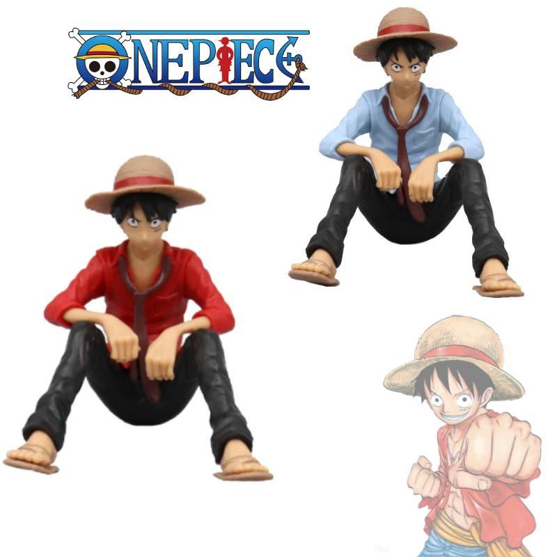 One Piece Луффи Фигурка для украшения автомобиля ПВХ материал Идеально для поклонников аниме