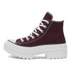 Converse Chuck Taylor All Star кроссовки на платформе с выступом на каблуке, женские, цвет: красный, белый, черный A09401C