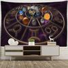 Планета Компас Гобелен Настенный Психоделический Вселенная Богемный Тапиз Колдовство Комната Искусство Домашний Декор