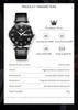 OLEVS 2920 Original Brand Quartz Watch for Man Calendar Leather Strap Waterproof Luminous Men's Busienss Dress Wristwatch