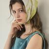 OUR NOSTALGIA Our Nostalgia Silk scarf_Milkgreen(O25-ACC01)