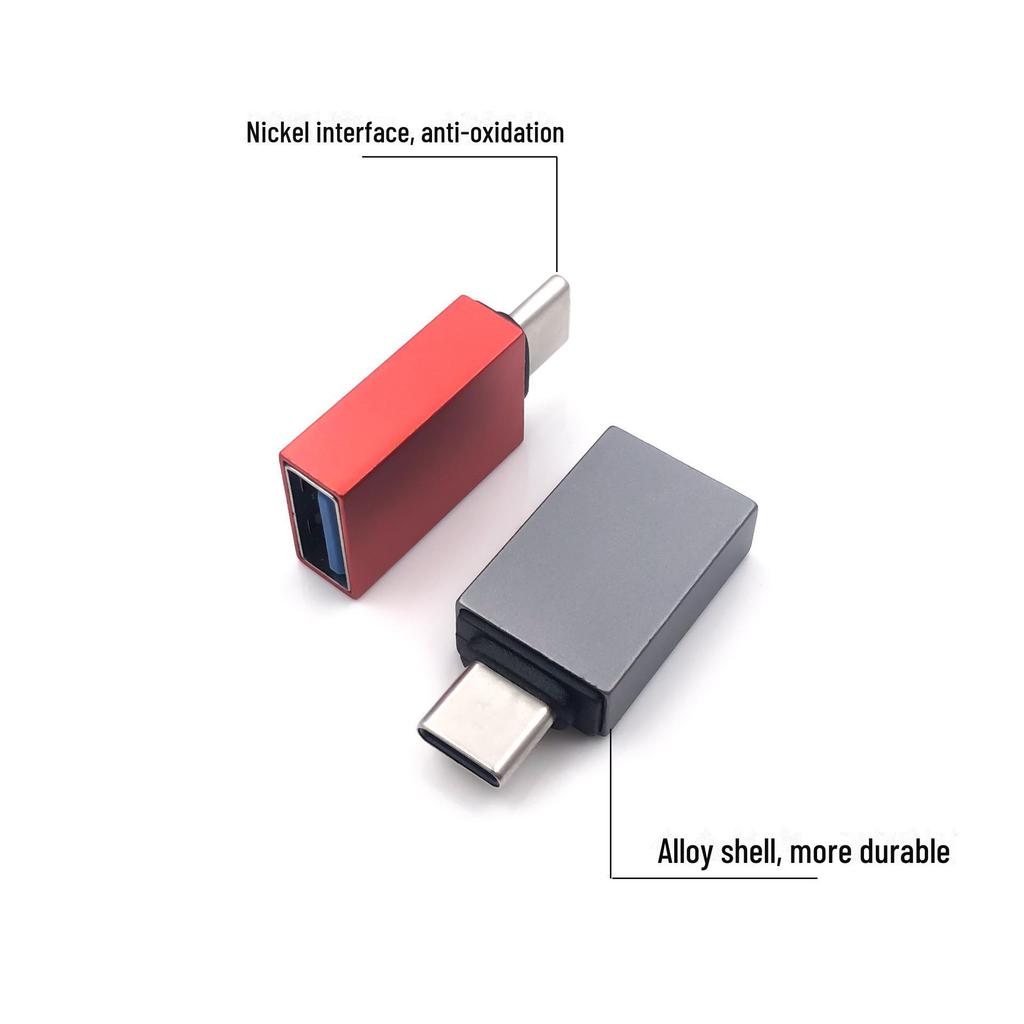 Адаптер USB-C — USB 3.0 OTG: Поддержка USB-кардридера для мобильных телефонов