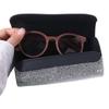 Bling Car Eyeglasses Holder Luxury Sunglasses Storage Box Sun Visor Glasses Case  Auto interior