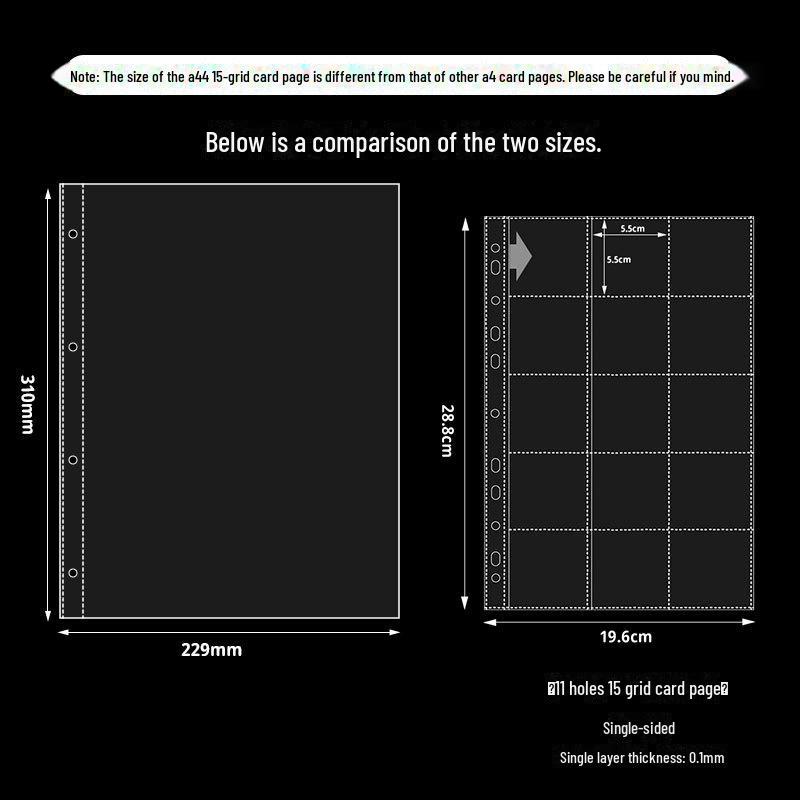 Книга для коллекции монет и печатей Fire Paint с 15-листовыми сменными страницами для марок и значков