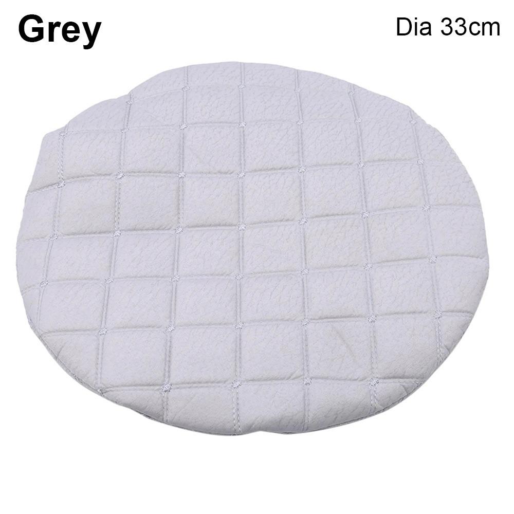 1 шт. Новый круглый чехол на подушку для стула Съемный эластичный чехол на сиденье 33 см Чехол-коврик для поворотного стула Дом Кухня Офис