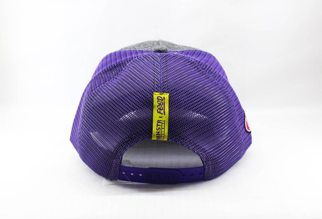 Feed Кепка Cap Feed x Mnstr Division Mesh Cap Размер Free Фиолетовый (2132)