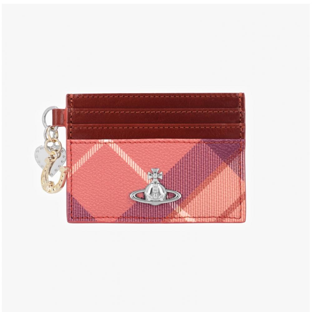 Кошелек для карт в клетку Vivienne Westwood C009l G201 5403000vw