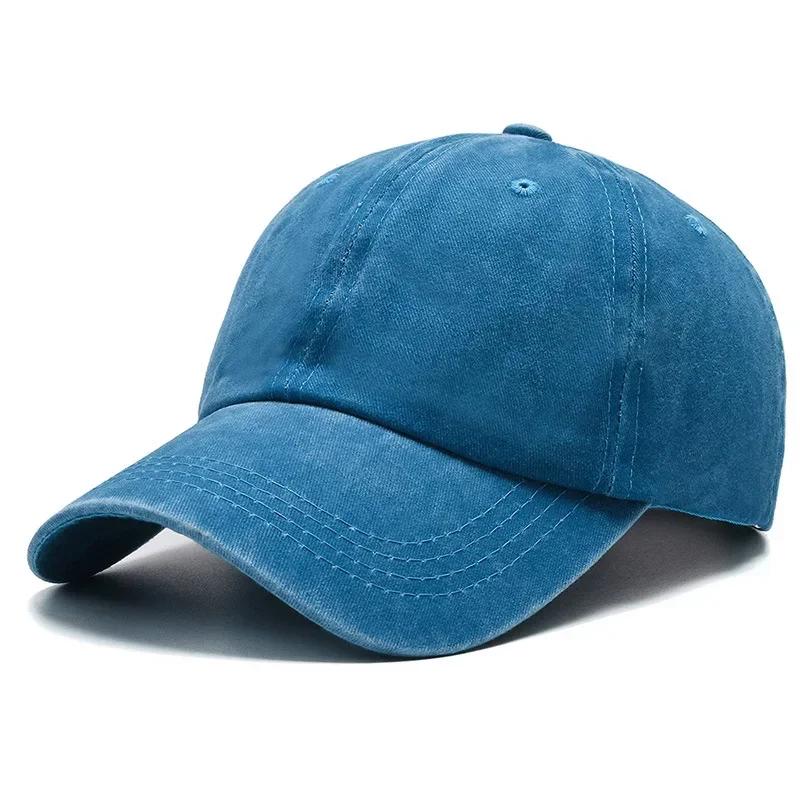Women Men Cotton  Fashion Snapback Solid Baseball Cap Autum Winter Hat Outdoor Simple Vintag Visor Casual Cap Hat For Women Men