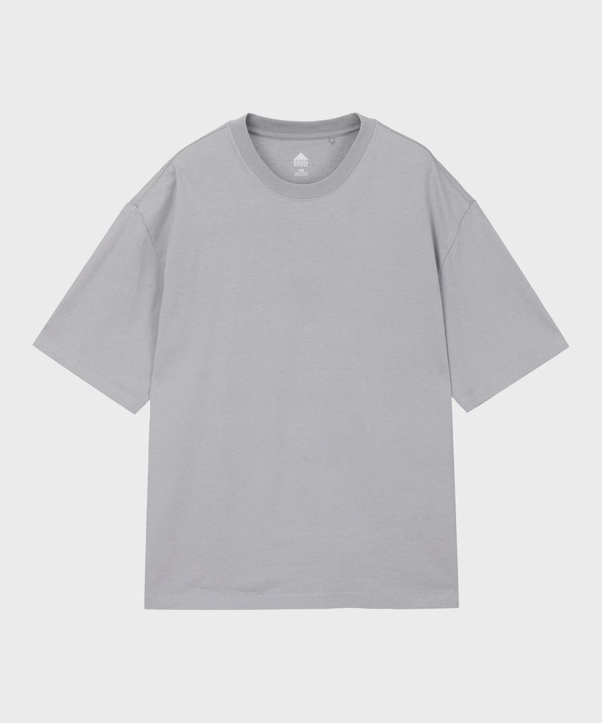 BASIC HOUSE Uni Однотонная футболка с коротким рукавом, 16-й счет, Lxts0103