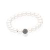 Real 925 Sterling Silver Pearl Bracelet for Women