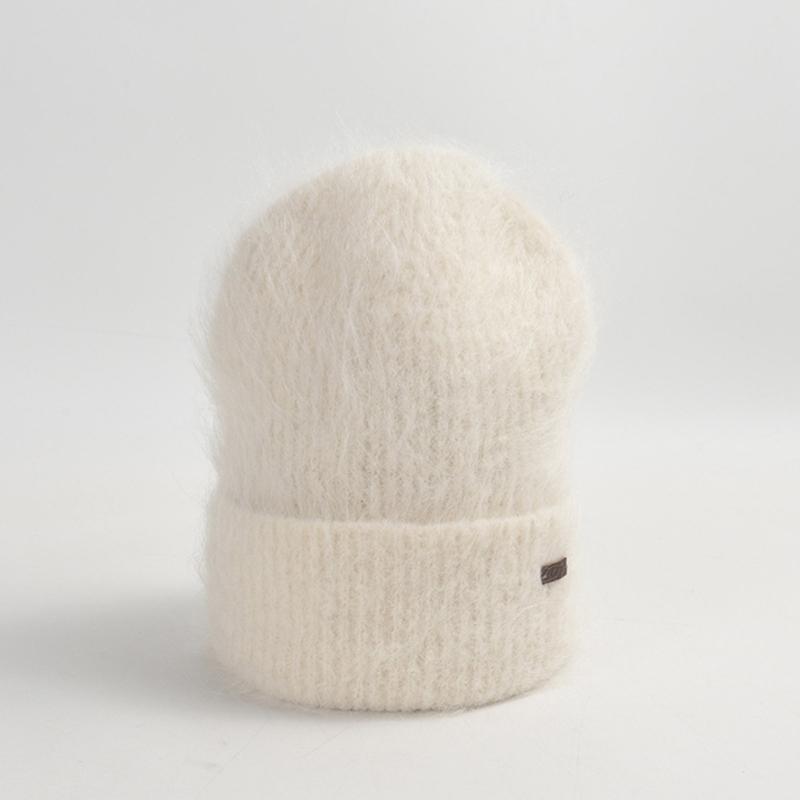 Luxurious Plush Hat Trendy Portable Hat Soft Fashionable Hat Comfortable for Street Fashion