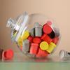 Clear Candy Jar Sealed Kitchen Storage Pot Supermarket Nut Grain Multifunctional Dry Food