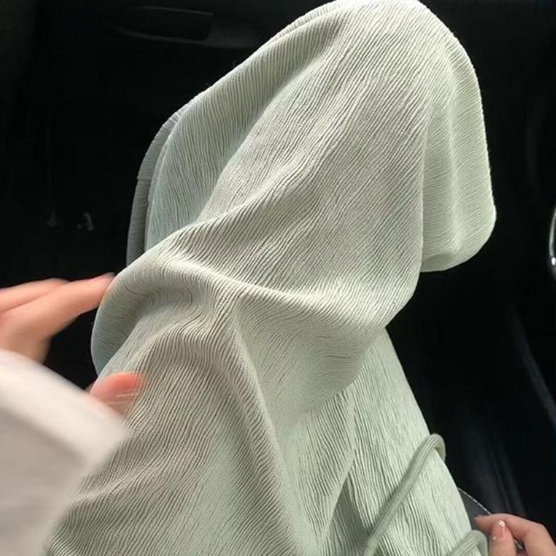 Узкие широкие брюки для женщин весна-осень-лето с высокой талией, драпированные, повседневные, плиссированные, прямые, из ледяного шелка