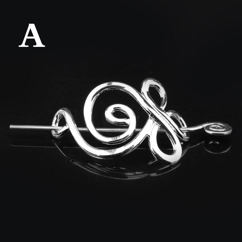 Винтажные аксессуары, заколки для волос, заколка для волос, руны викингов, драконы, металлическая палочка, слайд, кельтский узел, подарки