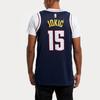 Nike NBA Denver Nuggets Nikola Jokic Icon Edition Swingman Джерси темно-синего цвета унисекс уличная одежда DN2003-419