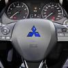 Epoxy Car Steering Wheel Center Emblem Sticker For Mitsubishi Ralliart Cordia Pajero Outlander Eclipse Galant Mirage Accessories