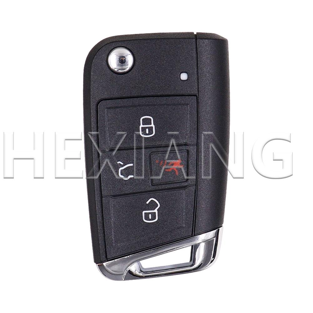 Замена корпуса ключа-брелока для автомобиля Vw Volkswagen Golf Leon Ibiza Tiguan Polo Seat Ateca Skoda Octavia Superb
