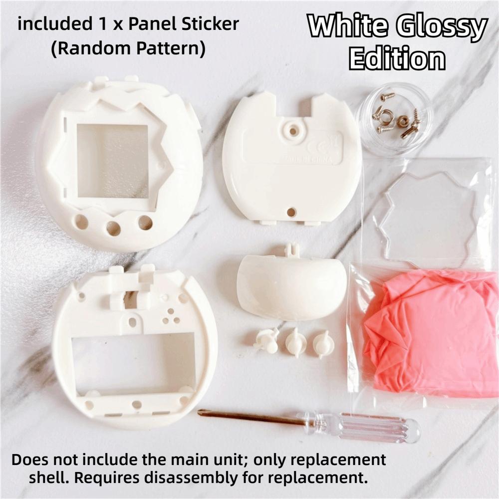 Colorful Shell Replacement Premium Hard Shell Transparent Shell Modification Crystal for Tamagotchi Paradise