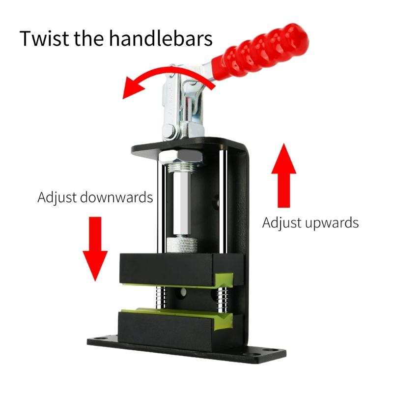 Тиски для перехвата клюшек для гольфа Инструмент Тиски для клюшек Зажим для клюшек для гольфа Сверхпрочный Зажим для шафта клюшки для гольфа Домашние Рабочие столы для работы с грипами для гольфа для Мужчин Женщин