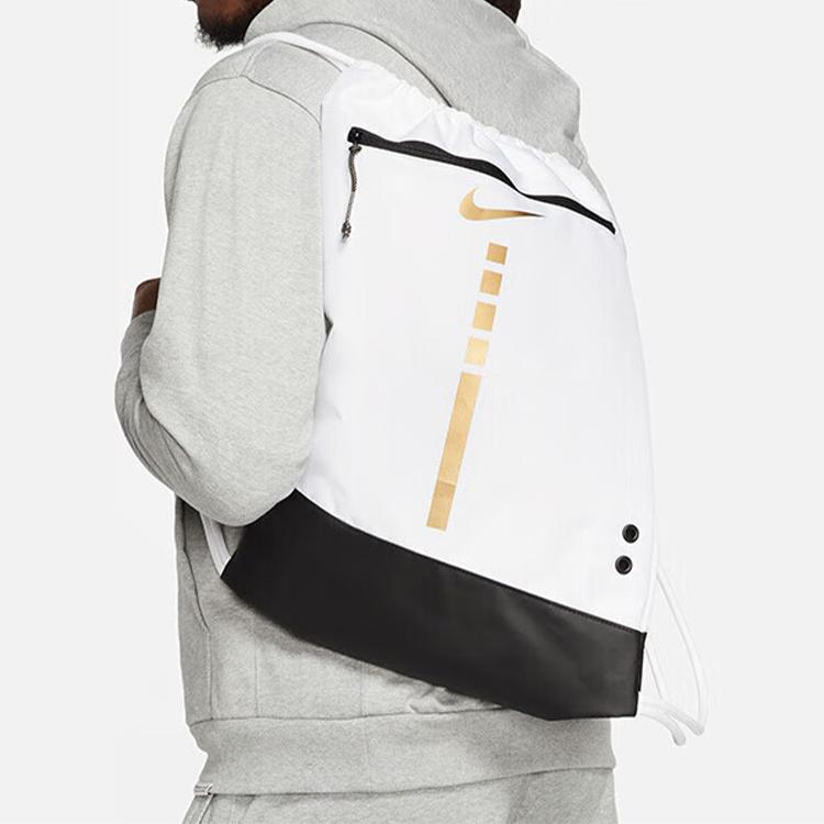 Nike Рюкзак-мешок Hoops Elite 17 л белый DX9790-100
