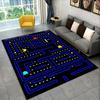Ретро Ковер-Игрок P-Pacman Нескользящий Ковер для Гостиной, Спальни, Игровой Комнаты, Мягкий Ковер-Подстилка для Пола Домашний Декор Ковер для Детской Комнаты Подарок
