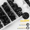 Parts Car Body Plastic Bumper Fender Tool Trim Retainer Clips Fastener Kit 100Pc