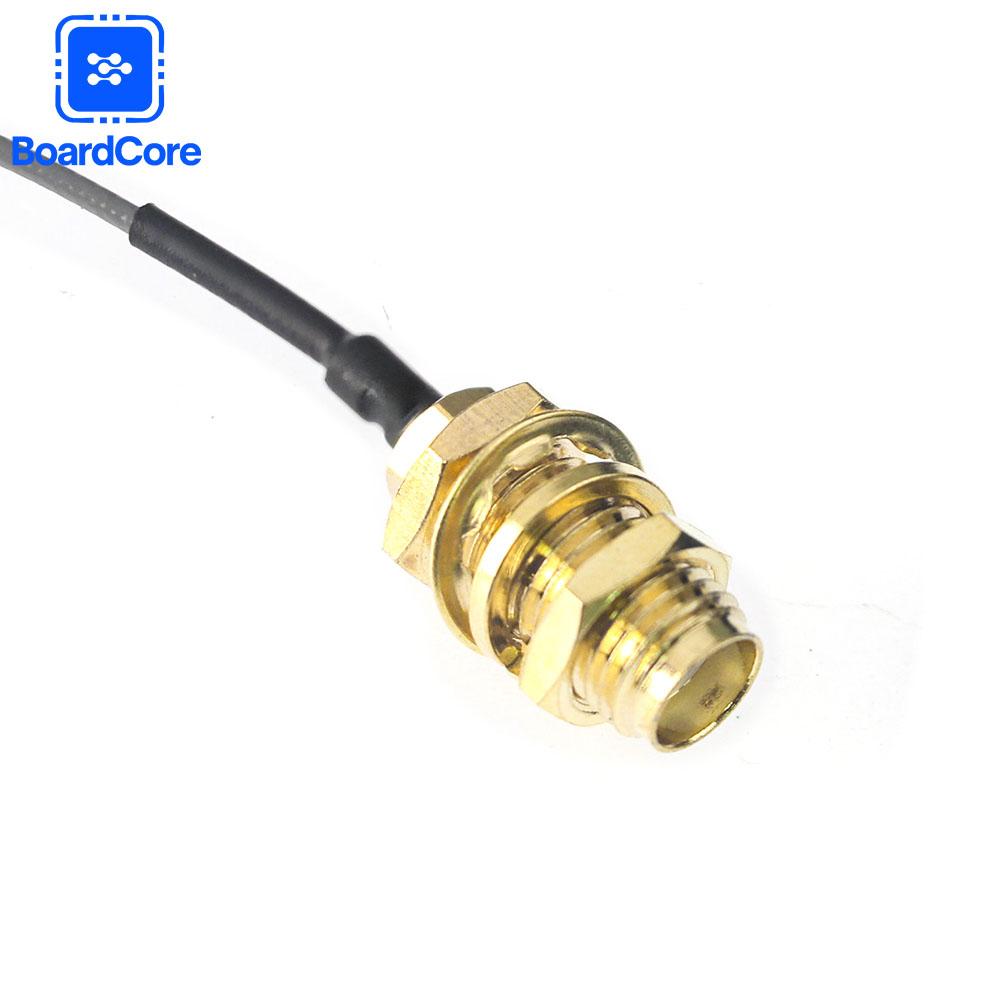 Модуль WiFi 2,4 ГГц IPEX1 к RP SMA гнездо Конвертер Антенна WiFi с усилением 3 дБи SMA штекер Кабель-пигтейл для умного дома DIY