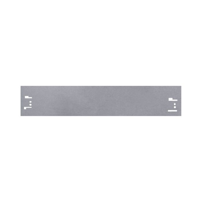 Lot de 10 bordures de gazon en métal 13.5 cm de haut, 1.2 m de long chacune, longueur totale 12 m, sans couleur