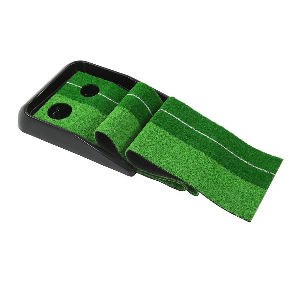Коврик для гольфа 2,5 м ABS пластиковый паттер для гольфа тренажер для гольфа аксессуар для игры в гольф в помещении и на открытом воздухе