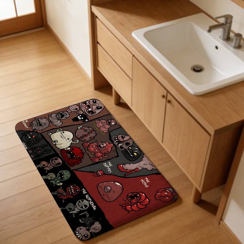 Game The B-Binding Of Isaac Long Rugs Cheaper Anti-slip Modern Living Room Balcony Printed Bedside Area Rugs