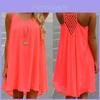No Ip Casual Womens Mesh Dress With Loose Waist For Streetwear Style