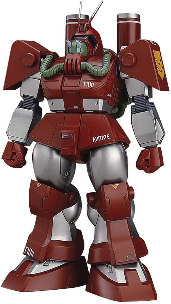COMBAT ARMORS Fang of the Sun Dougram MAX16 1/72 Scale Abitate T10B Blockhead with Reinforced Backpack, PS & PE Assembled Plastic Model Kit