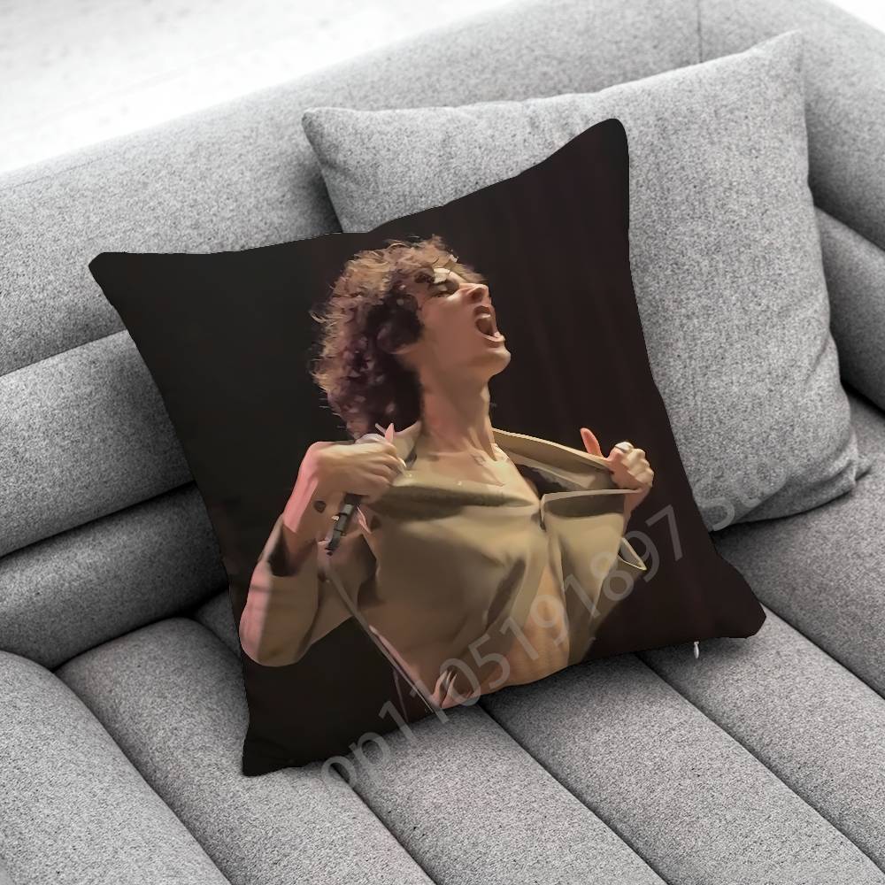 S-Sombr Back to Friends I Barely Know Her Throw Pillow Case For 30cm 40cm 45cm 50cm 55cm Square Sofa Pillowcase Shell