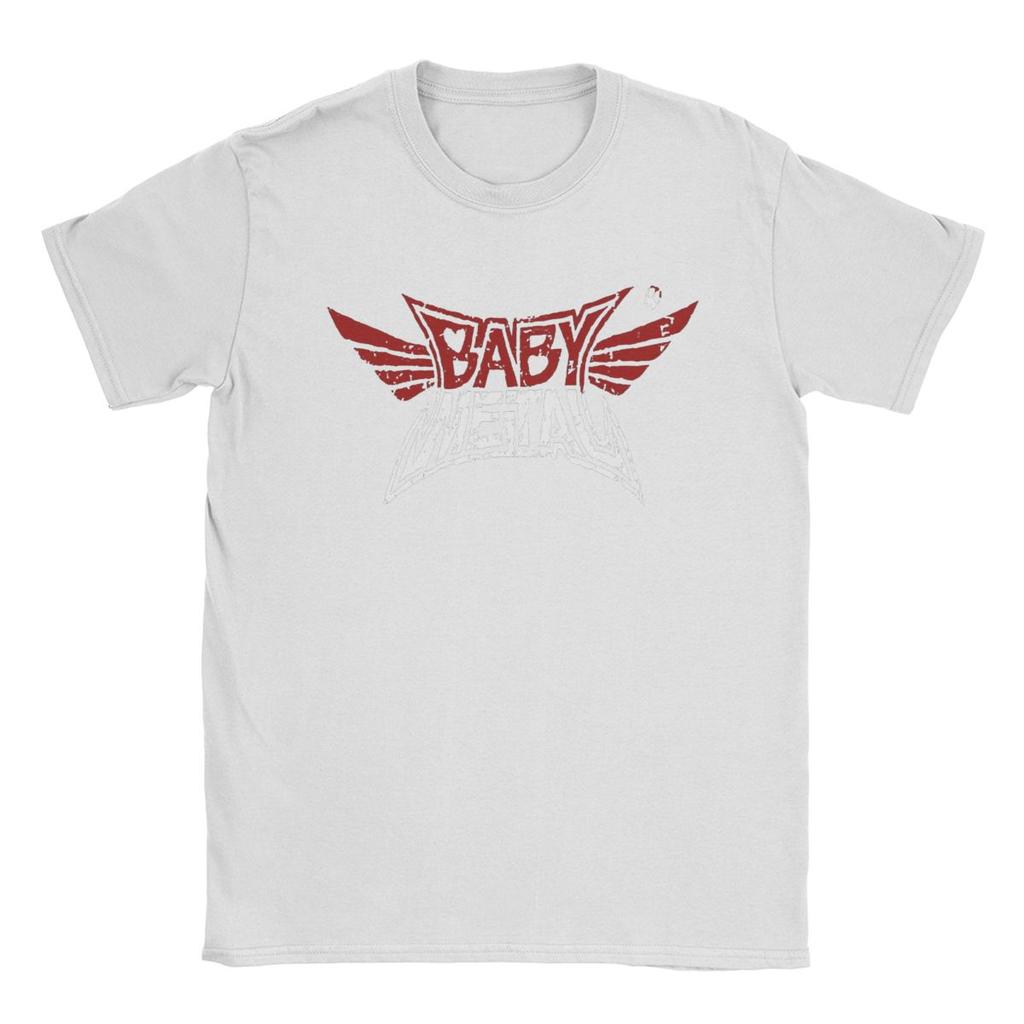 Babymetal Men's T Shirts Vintage Tee Shirt Short Sleeve Crewneck T-Shirts 100% Cotton Plus Size Clothes